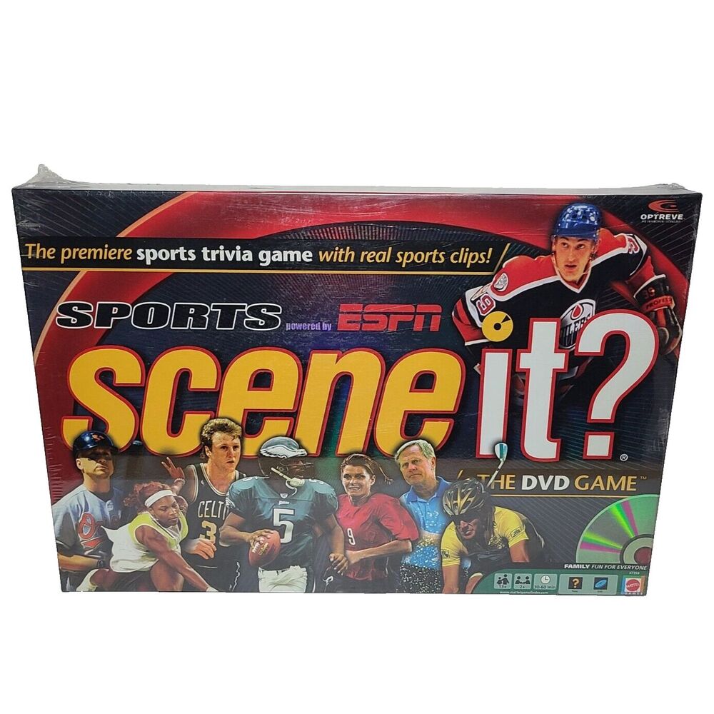 Scene It? The DVD Game - Sports ESPN Trivia Game reSealed